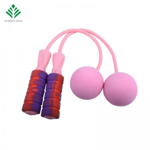 Σχοινί άλματος χωρίς καύση, σταθμισμένο ασύρματο σχοινί άλματος για προπόνηση γυμναστικής, ρυθμιζόμενο σχοινί άλμα σχοινιού για γυναίκες και παιδιά